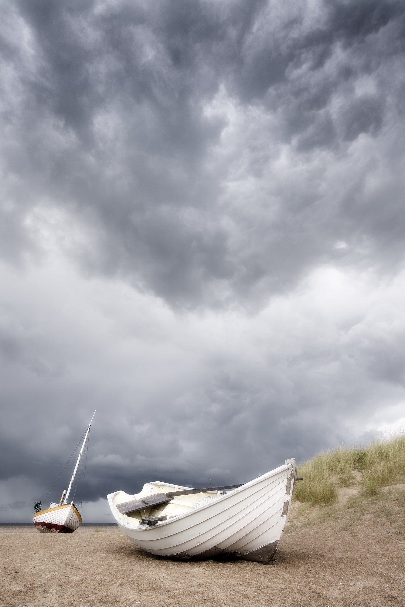 Både på Slettestrand