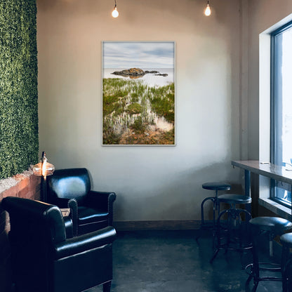 Klippe og græs